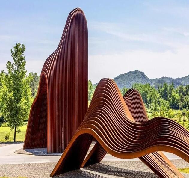 淮北锈钢板造型